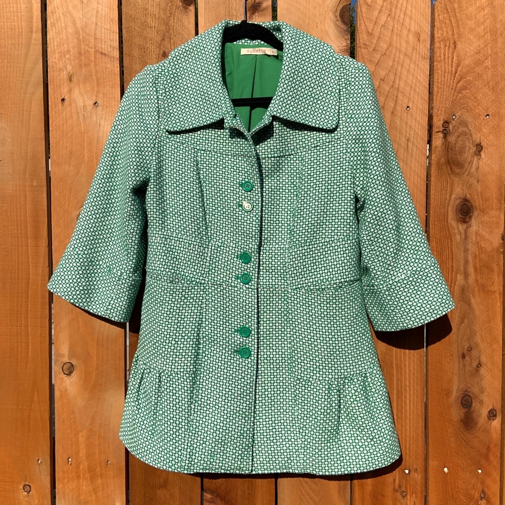 NWOT Tulette retro style jacket
